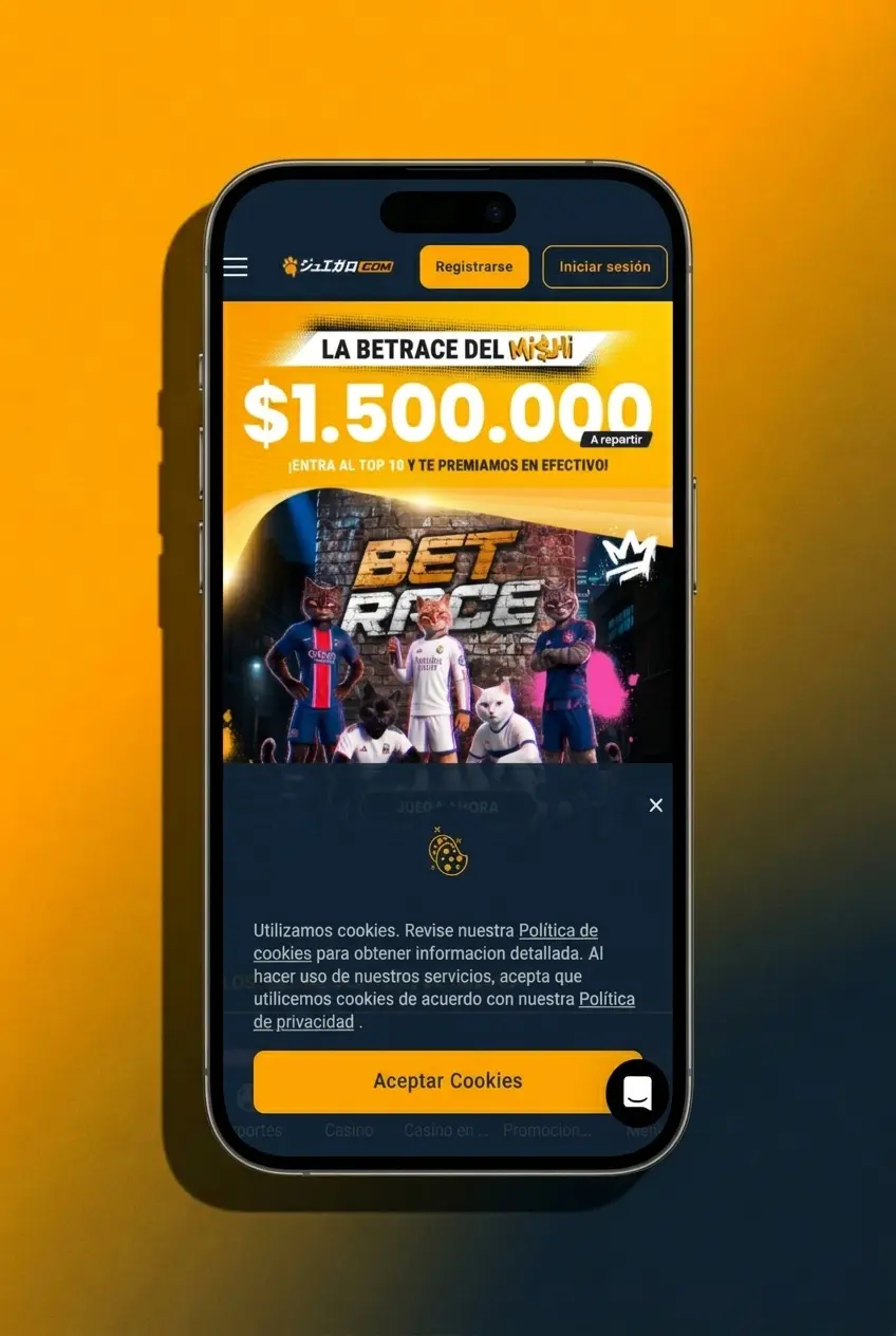 Pasos para activar código promocional en la app móvil de Juegalo en Chile