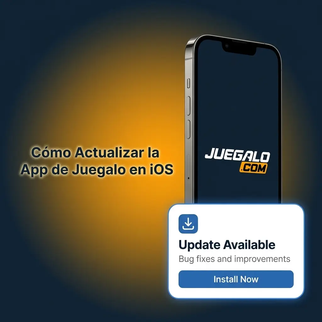 Cómo actualizar la app de Juegalo en iOS