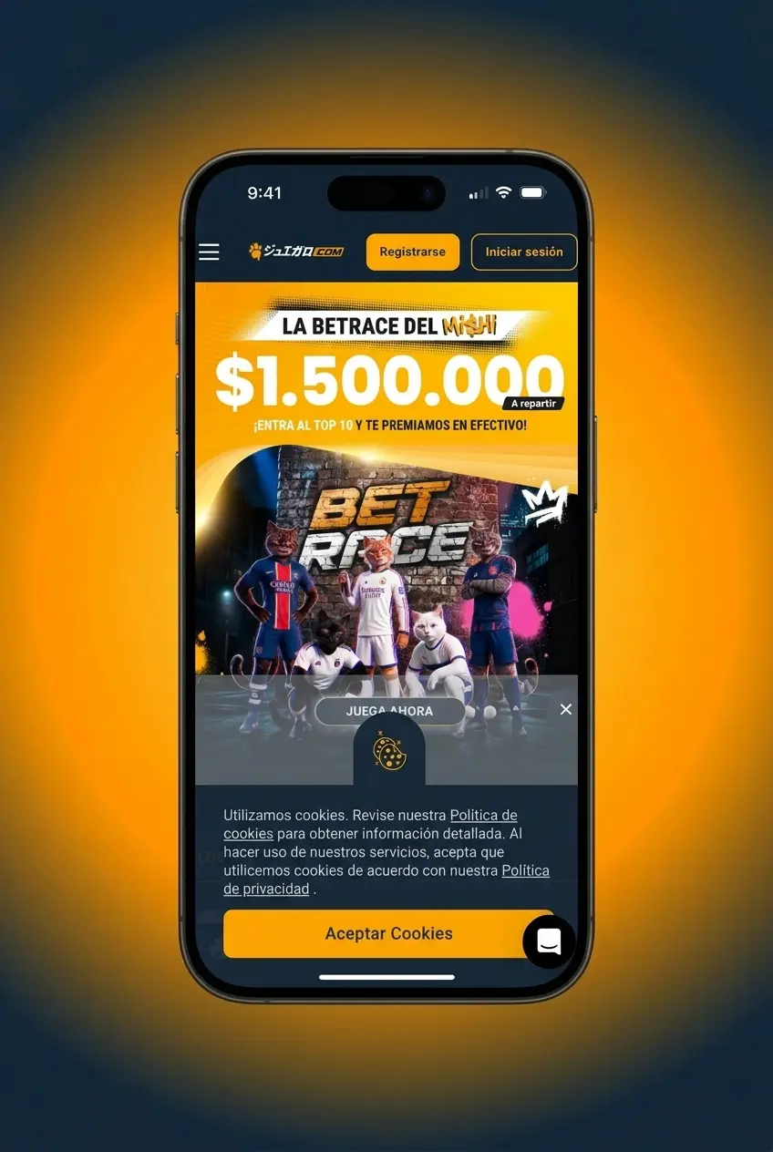 Pasos para usar el código bono en Juegalo