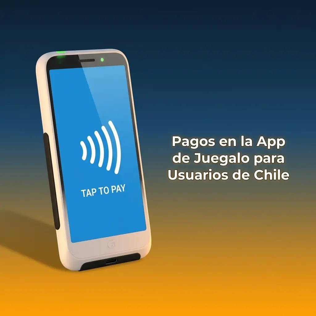 Métodos de pago disponibles en la app de Juegalo para Chile